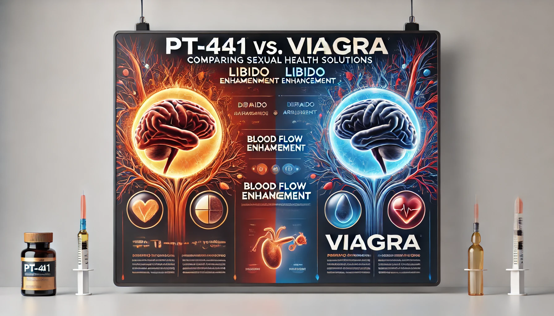 PT-141 vs Viagra