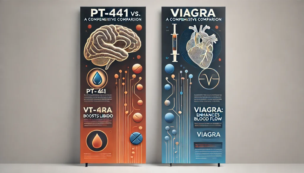 PT-141 vs Viagra