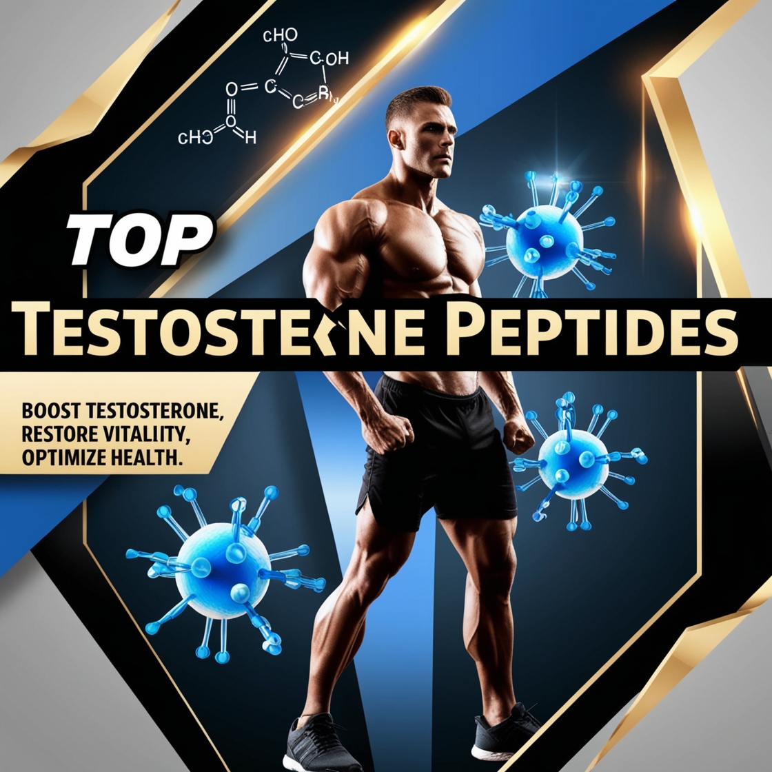 Testosterone peptides.
