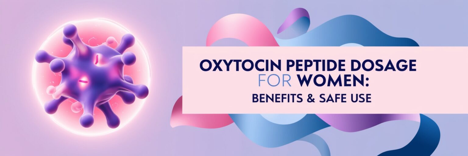 Oxytocin Peptide Dosage for Women Comprehensive Guide to Benefits