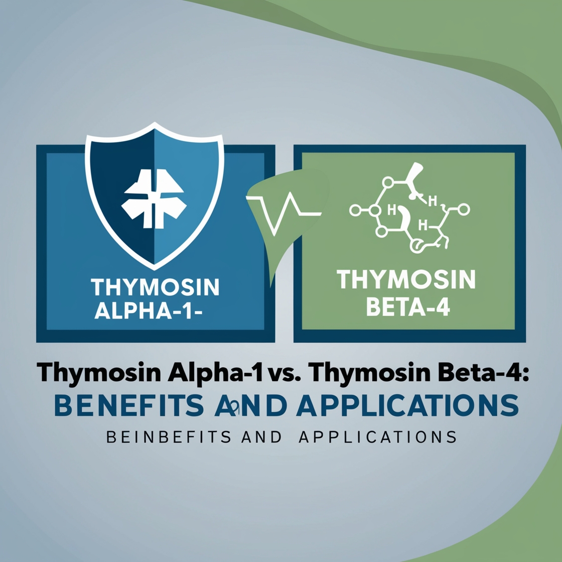 Thymosin Alpha-1 vs. Thymosin Beta-4: A Comprehensive Comparison