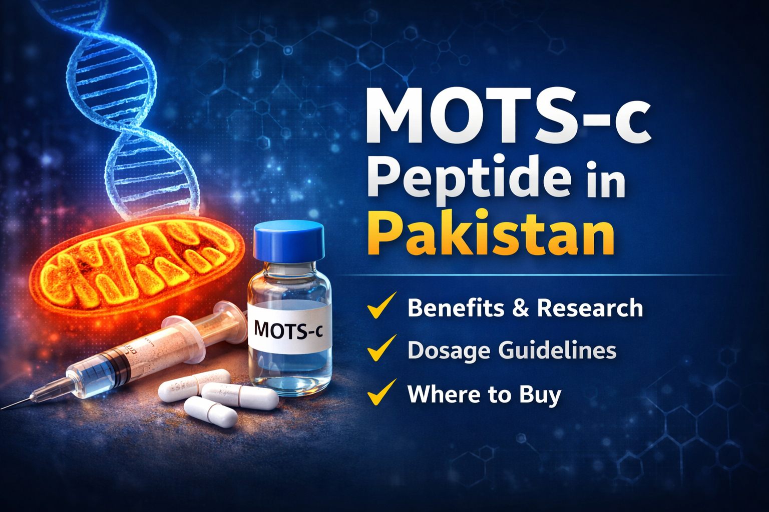 MOTS-c peptide in Pakistan